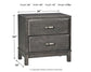 Ashley Express - Caitbrook Two Drawer Night Stand