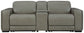 Correze 3-Piece Power Reclining Sectional Loveseat