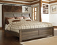 Juararo California King Panel Bed with Dresser