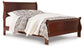 Alisdair California King Sleigh Bed with Mirrored Dresser, Chest and 2 Nightstands