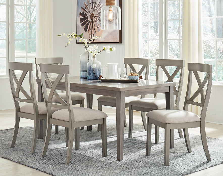 Ashley Express Parellen Dining Table and 6 Chairs