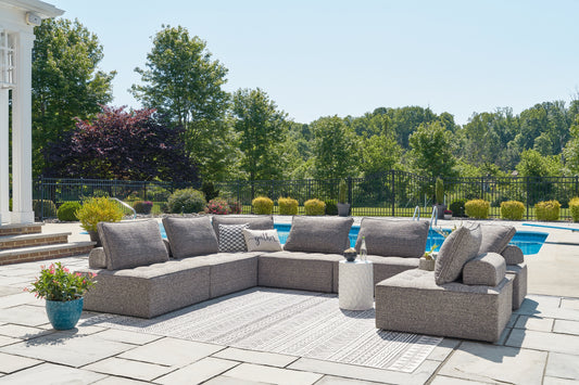 Ashley Express - Bree Zee 8-Piece Outdoor Sectional
